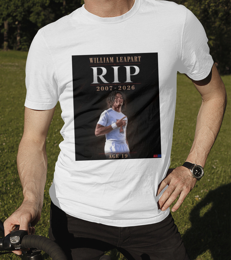 William Leapart RIP 2007 2026 Age 19 T-Shirt