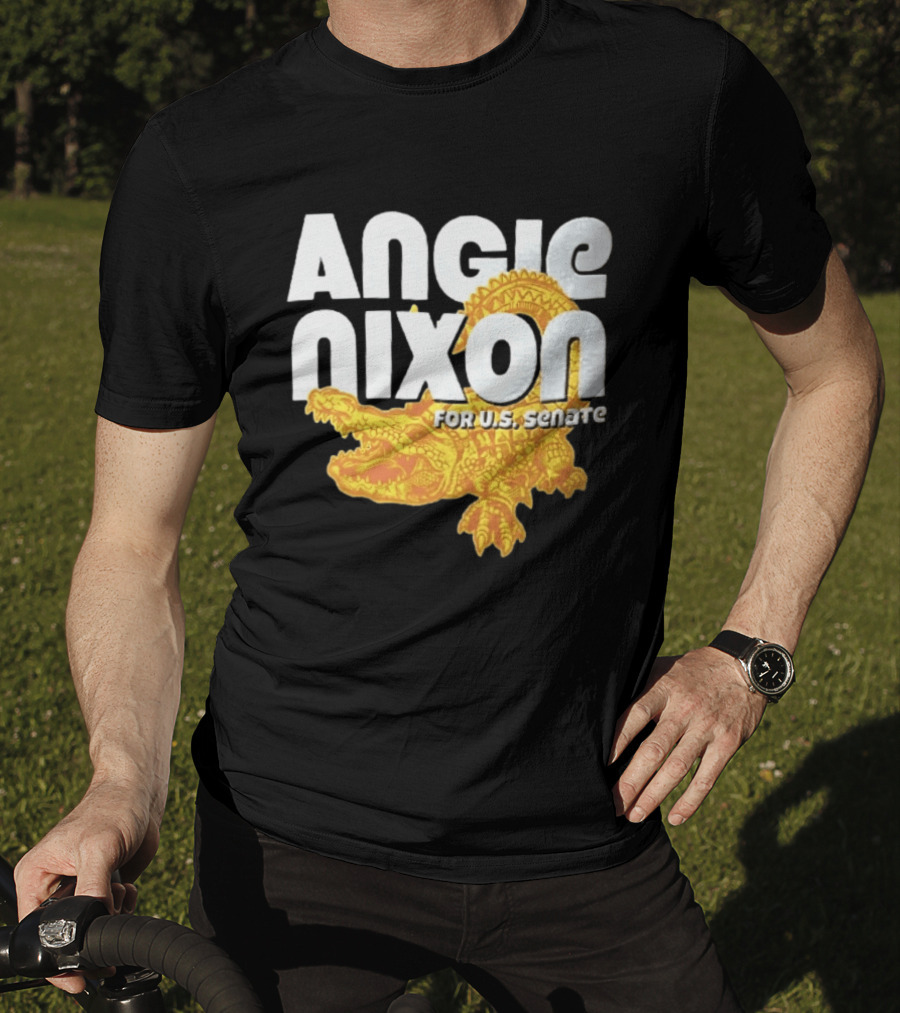 Angie Nixon For U.S. Senate Gator Campaign T-Shirt
