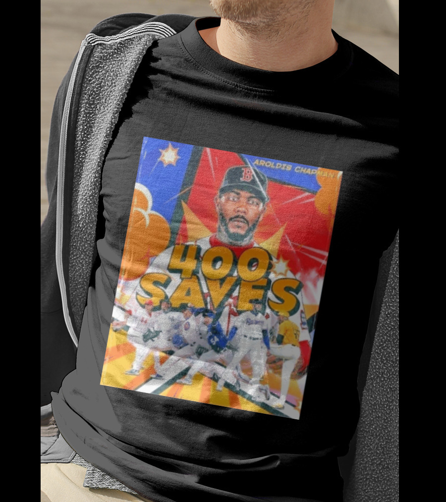 Aroldis Chapman MLB 400 Saves Record Pitcher Highlights T-Shirt