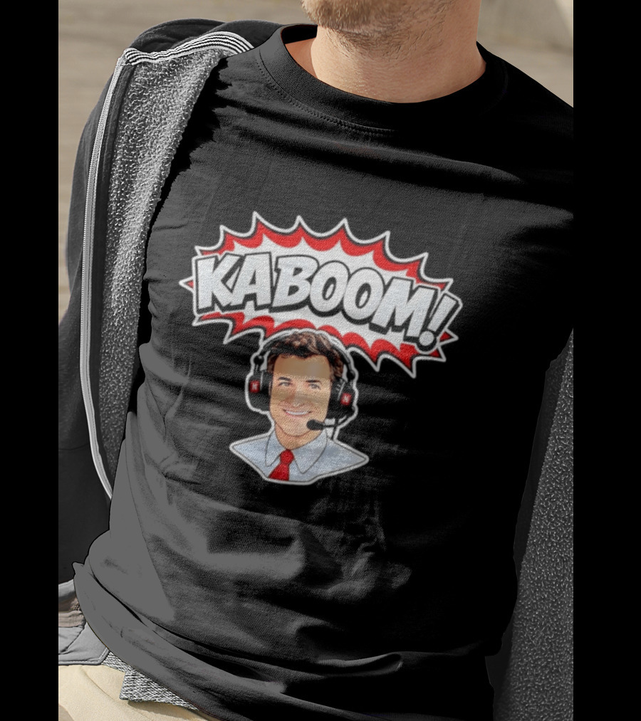 Kaboom Sports Broadcaster Jim Nantz CBS T-Shirt
