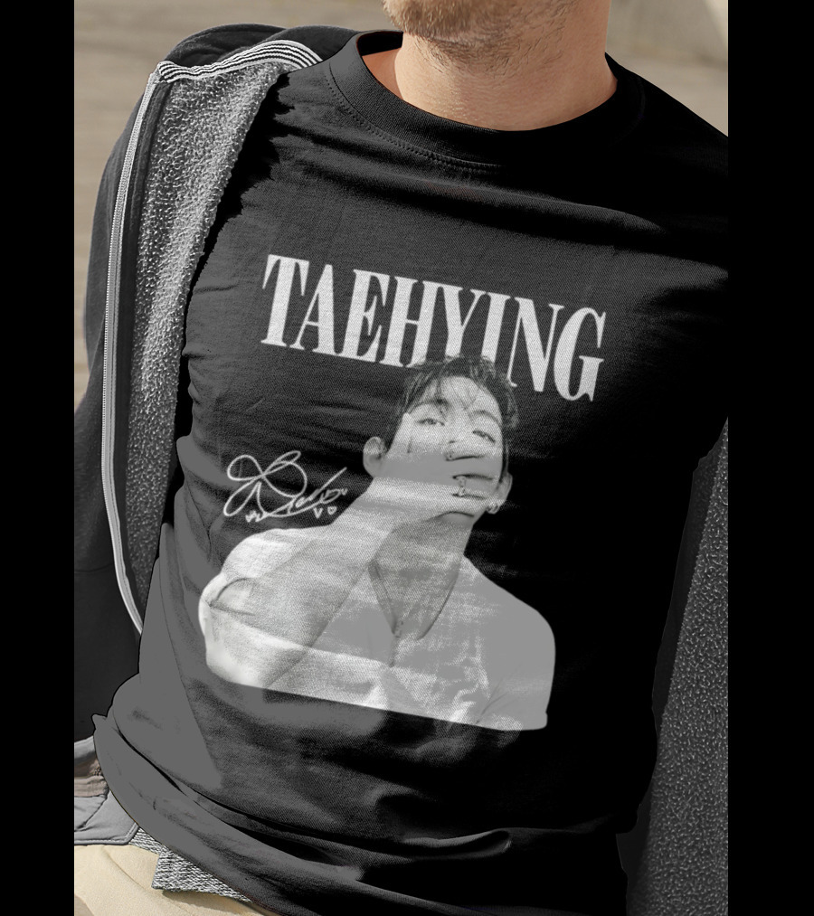 TAEHYUNG BTS V K Pop Fashion Style Signature T-Shirt