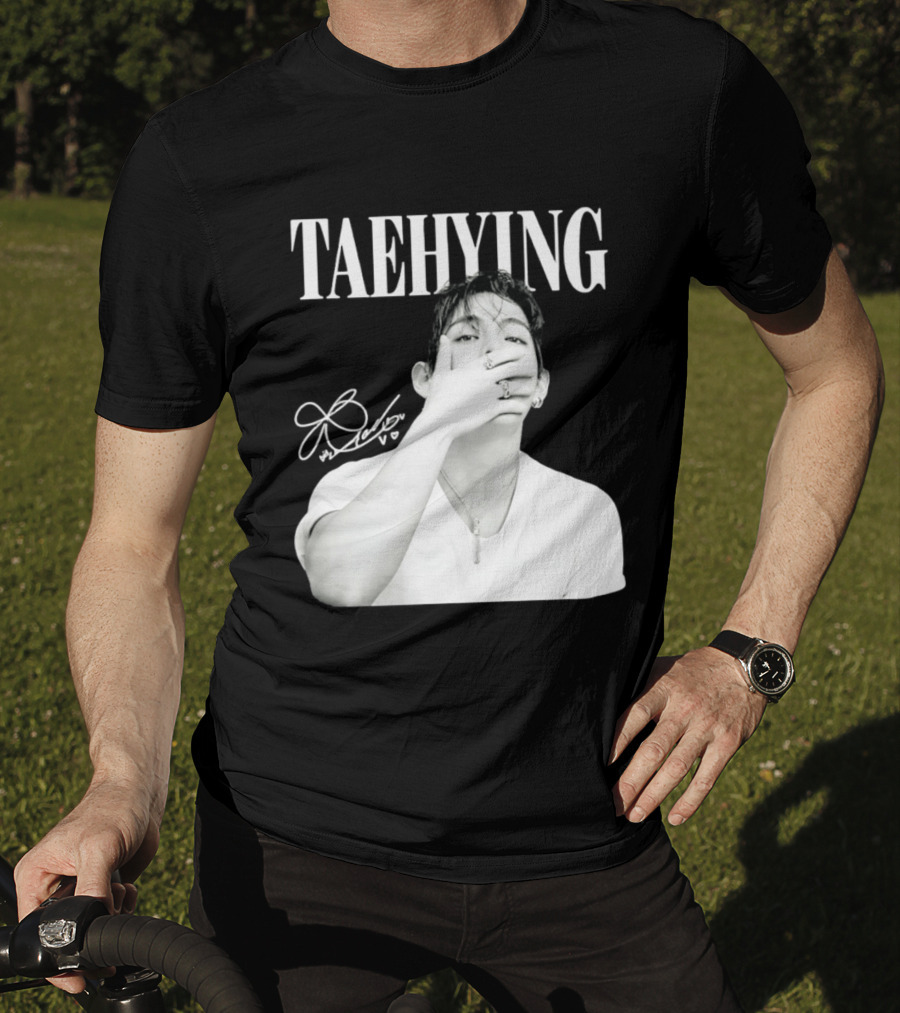 TAEHYUNG BTS V K Pop Fashion Style Signature T-Shirt