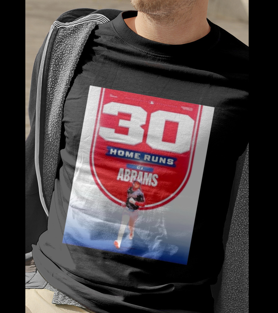 30 Home Runs CJ Abrams Washington Nationals T-Shirt