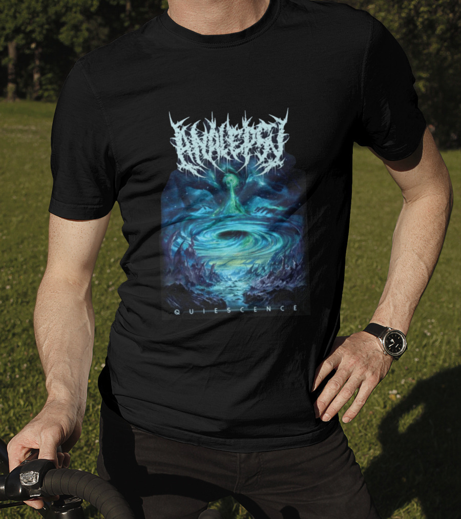 Miasma Records Analepsy Quiescence Surreal Cosmic Vortex T-Shirt