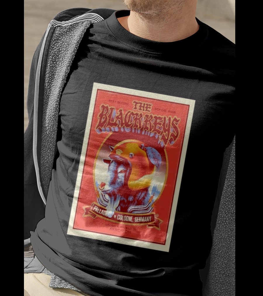 The Black Keys Palladium In Cologne Germany Concert September 6 2026 Akron OH T-Shirt