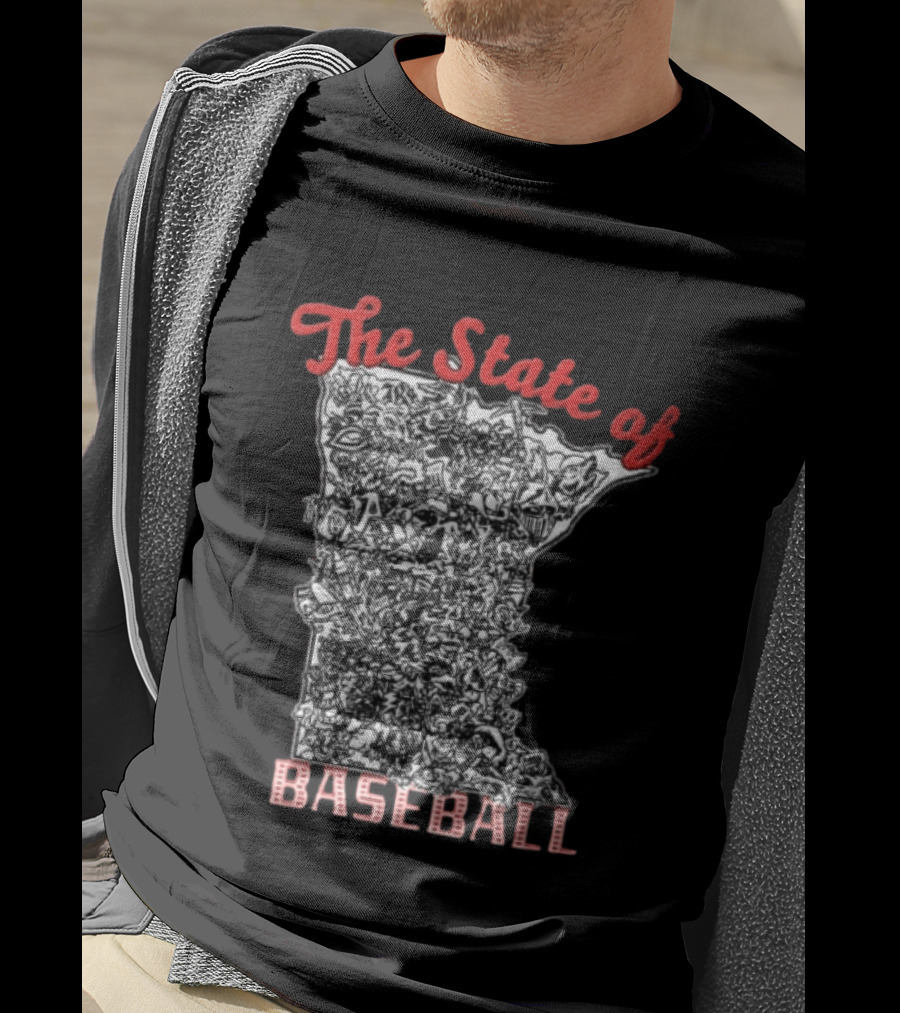 Minnesota Baseball Teams Collage The State Of Baseball T-Shirt
