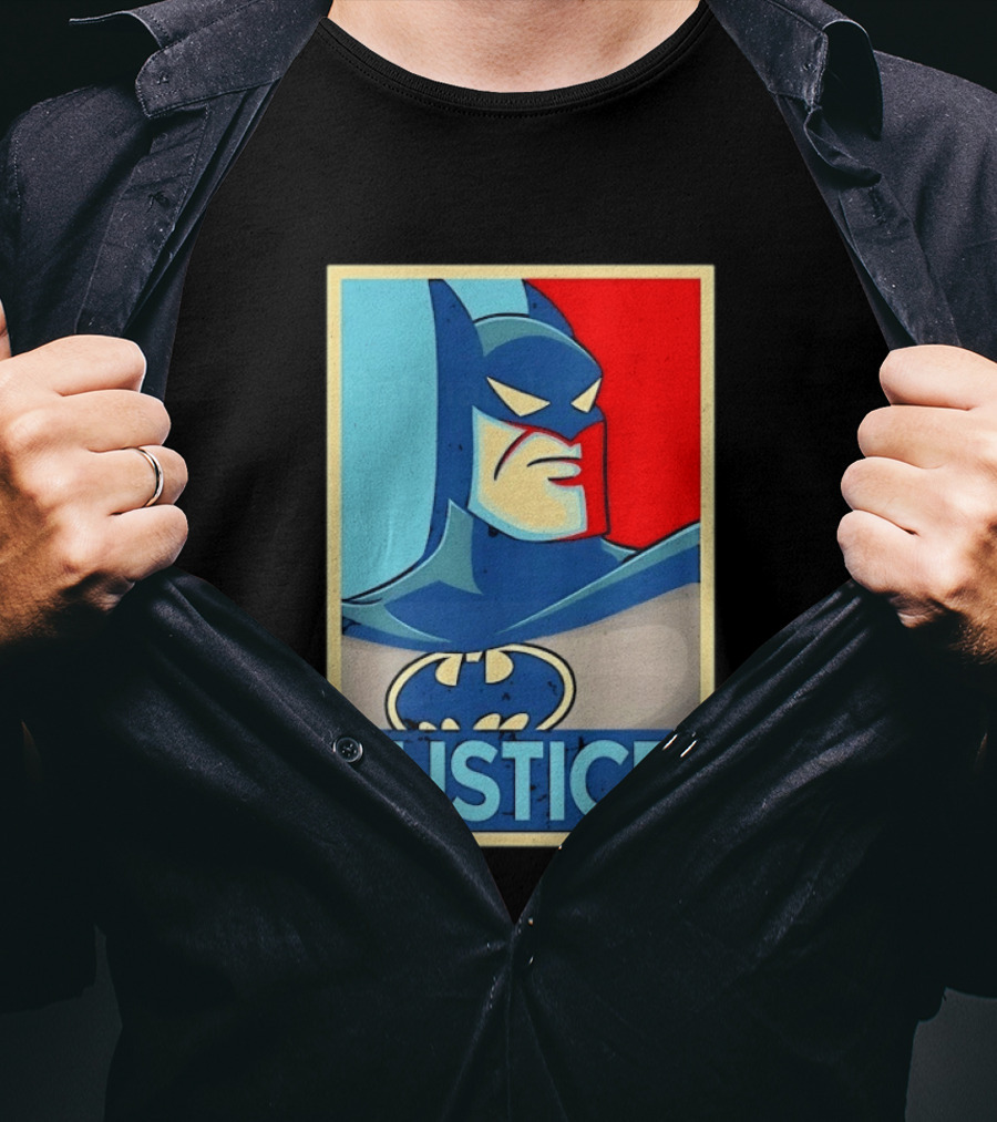 Justice Distressed Batman DC Comics T-Shirt