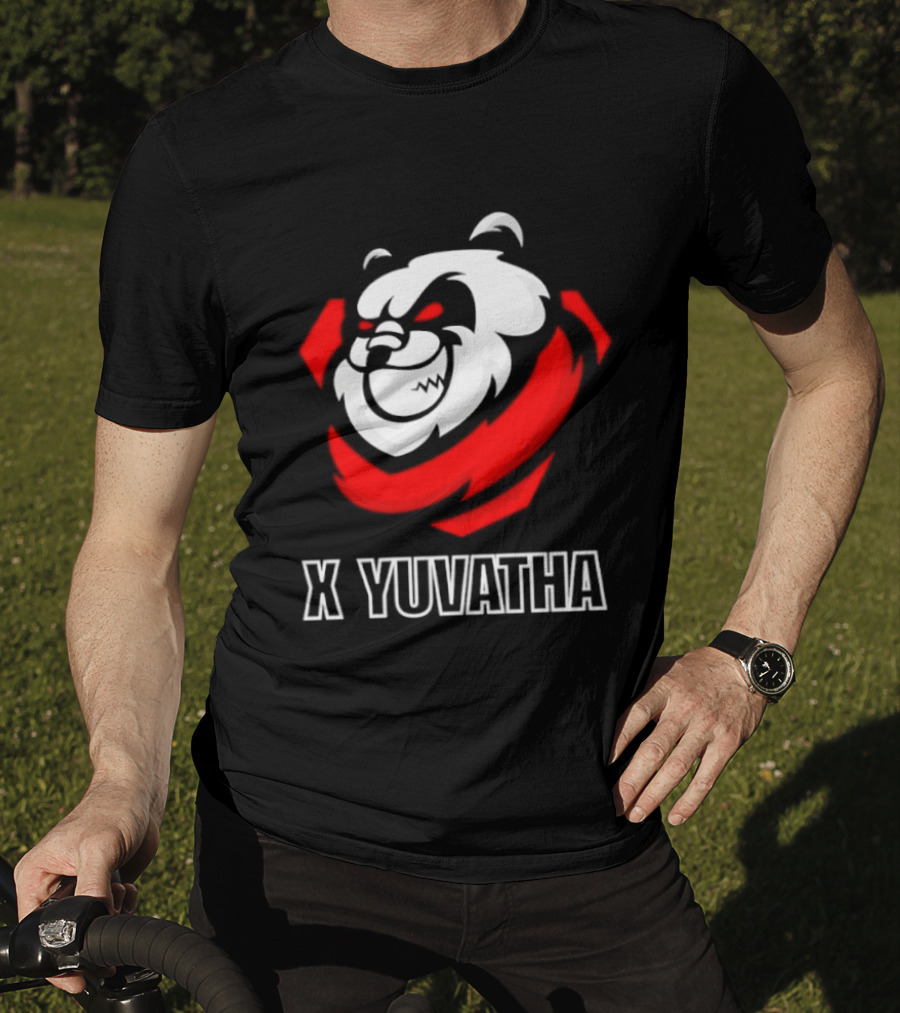 X Yuvatha Panda Gaming Esports T-Shirt