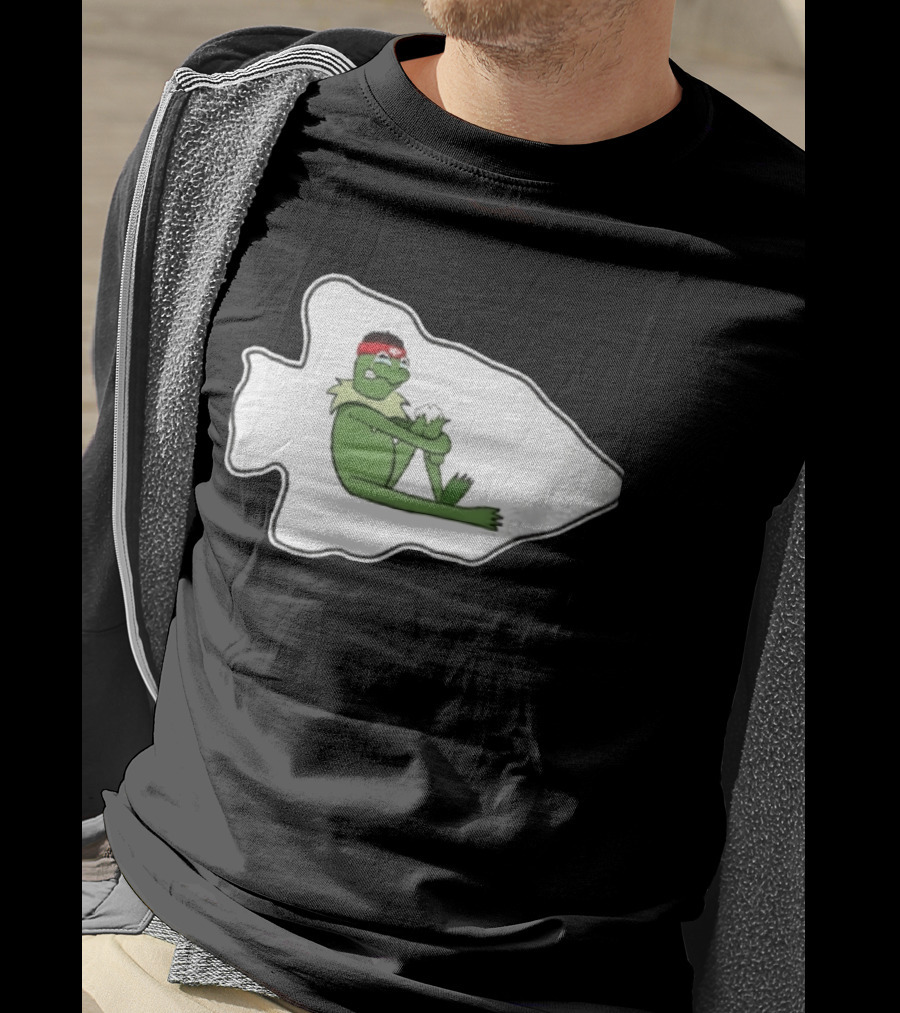 Patrick Mahomes Kansas City Chiefs Crying Kermit Meme T-Shirt