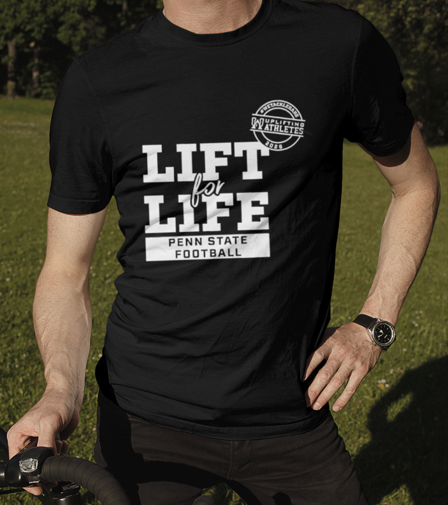 Penn State Football Lift For Life Uplifting Athletes 2026 Initiative T-Shirt