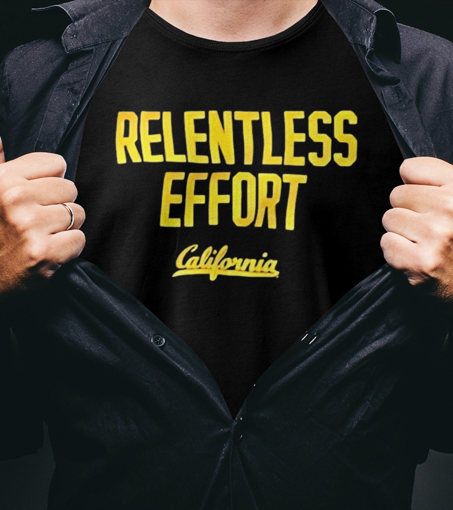 Relentless Effort California Golden Bears T-Shirt
