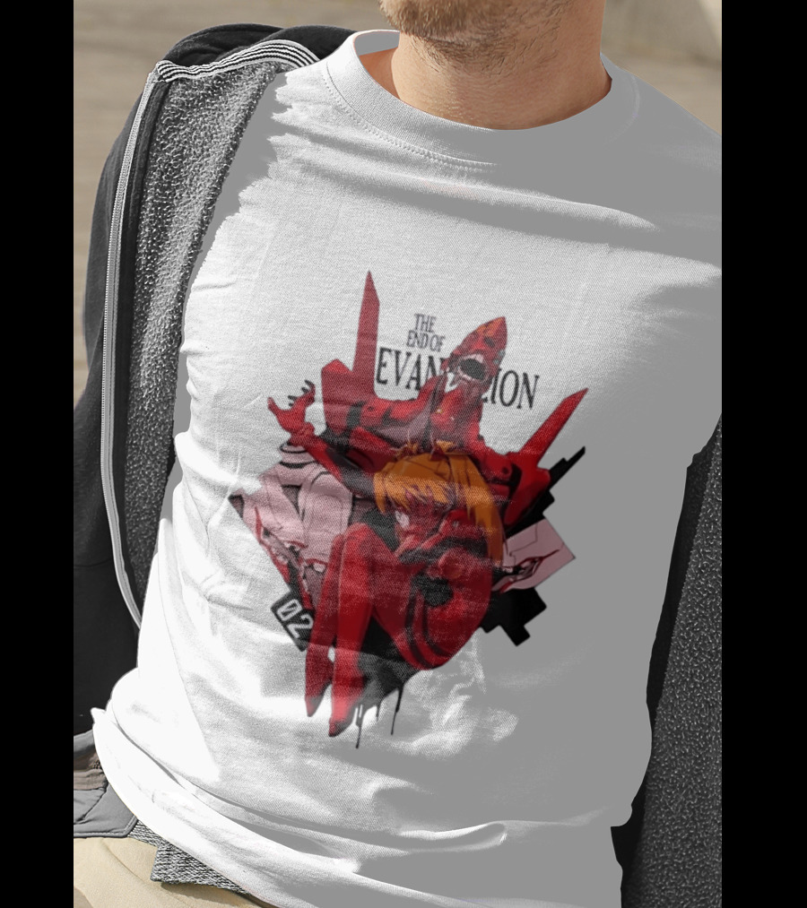 The End Of Evangelion Asuka Langley Soryu Eva Unit 02 T-Shirt