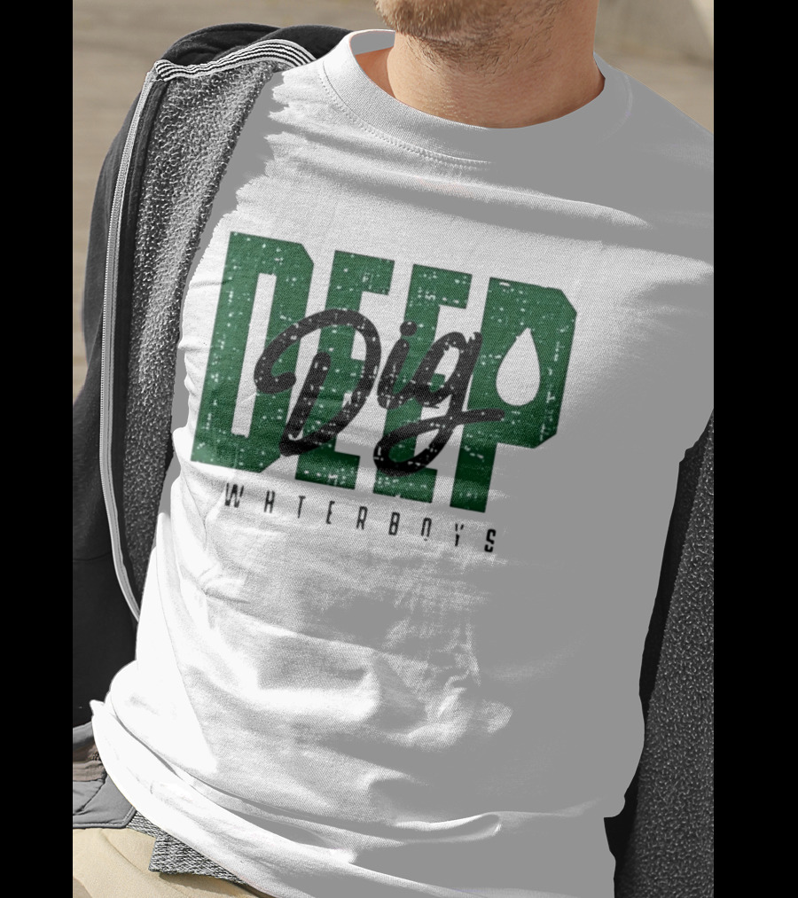 Deep Dig Waterboys Football Staff Sports Team T-Shirt