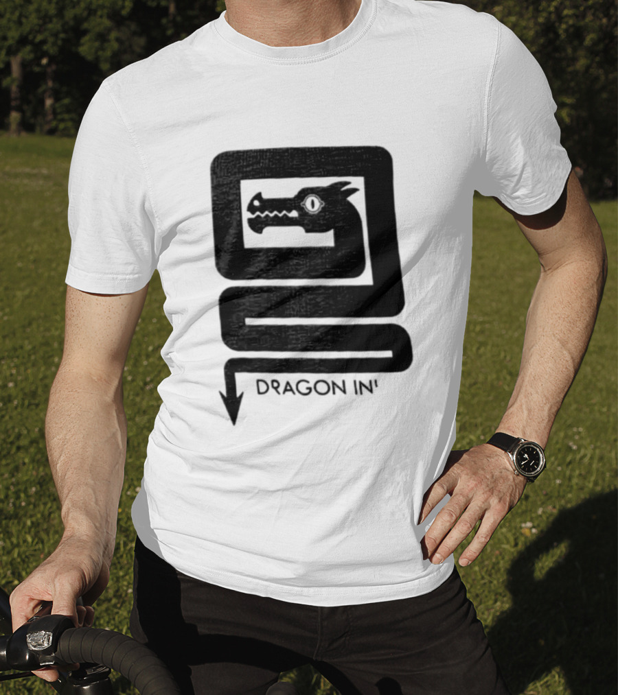 Dragon Ink Snake Head Mythical Creature T-Shirt