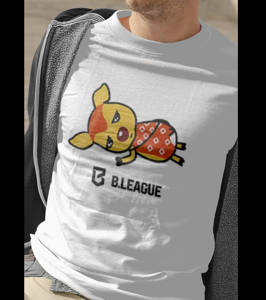 Fauna Animal Crossing Sleeping Character B.LEAGUE T-Shirt