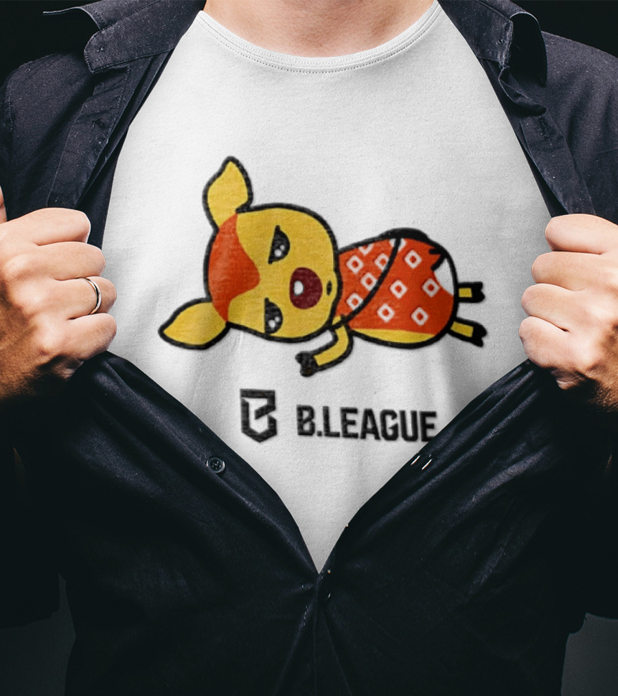 Fauna Animal Crossing Sleeping Character B.LEAGUE T-Shirt