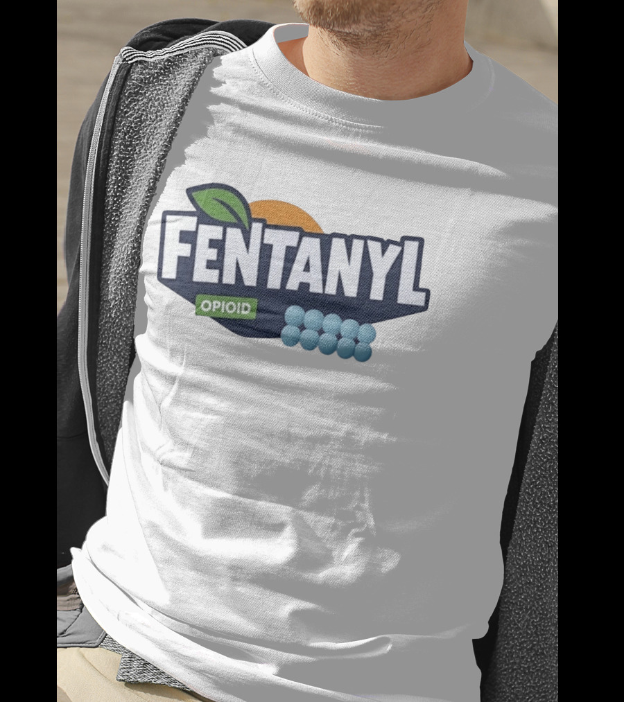 Fentanyl Opioid Satire Orange Fruit T-Shirt