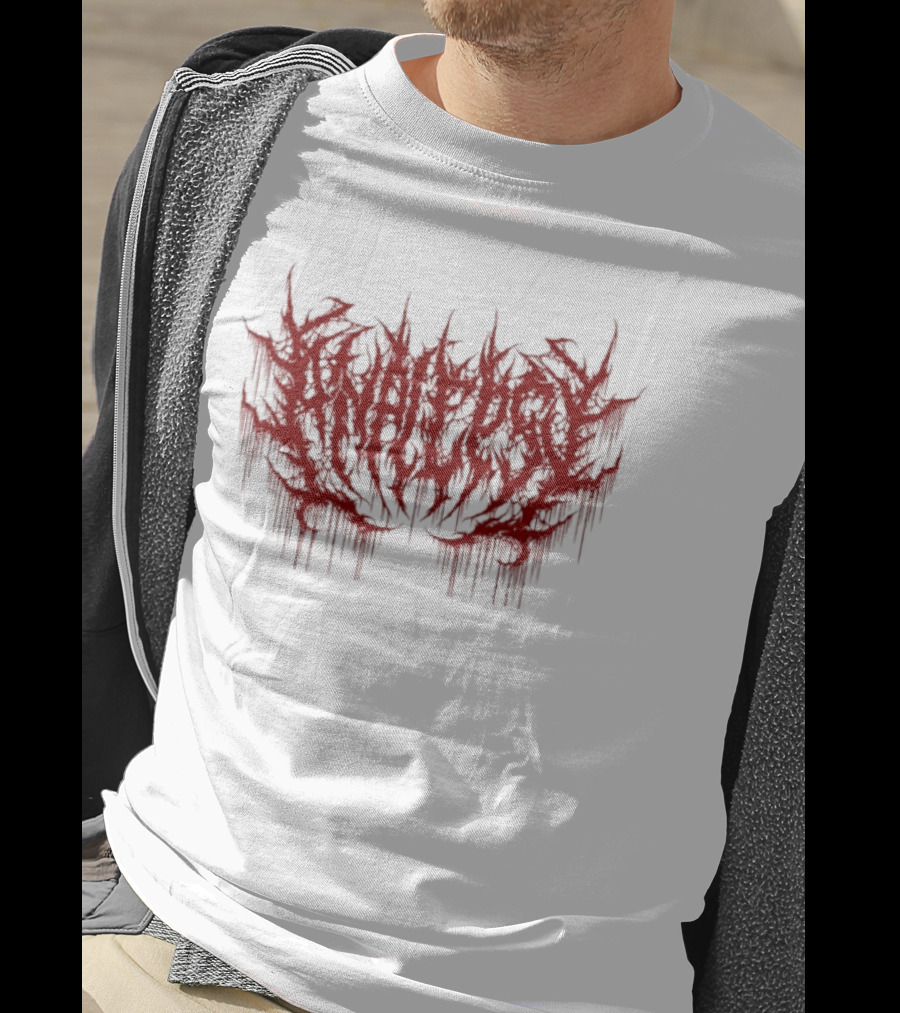 Miasma Records Analepsy Red Drip Graphic Exclusive T-Shirt
