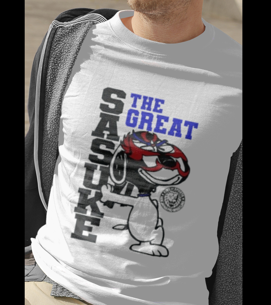 The Great Sasuke Snoopy New Japan Pro Wrestling T-Shirt