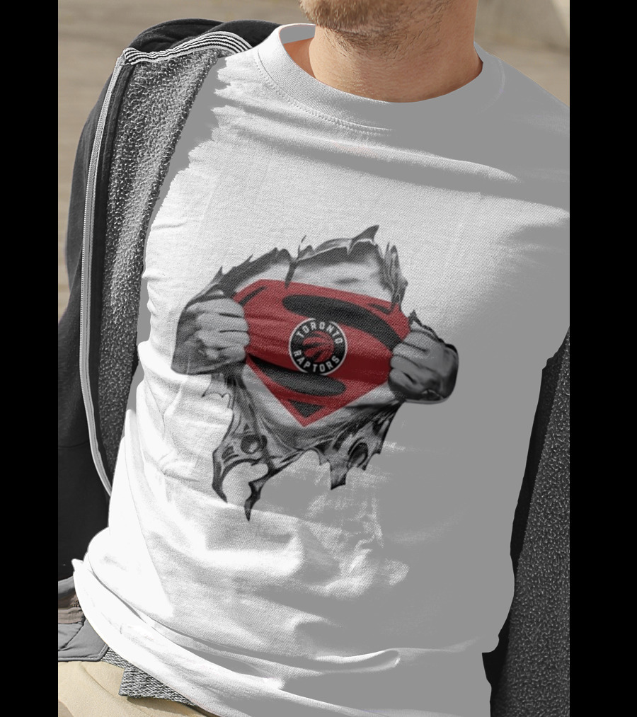 Toronto Raptors NBA Superman T-Shirt