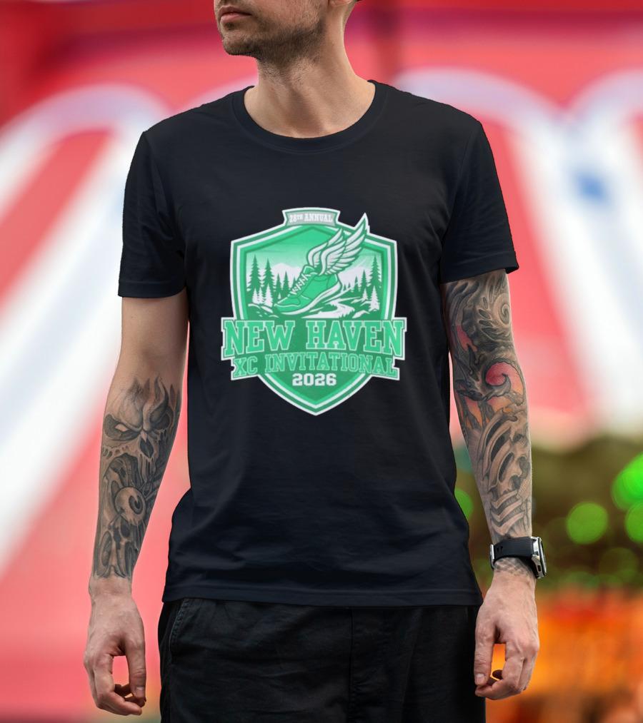 New Haven XC Invitational 2026 28th Annual Cross Country Event T-Shirt