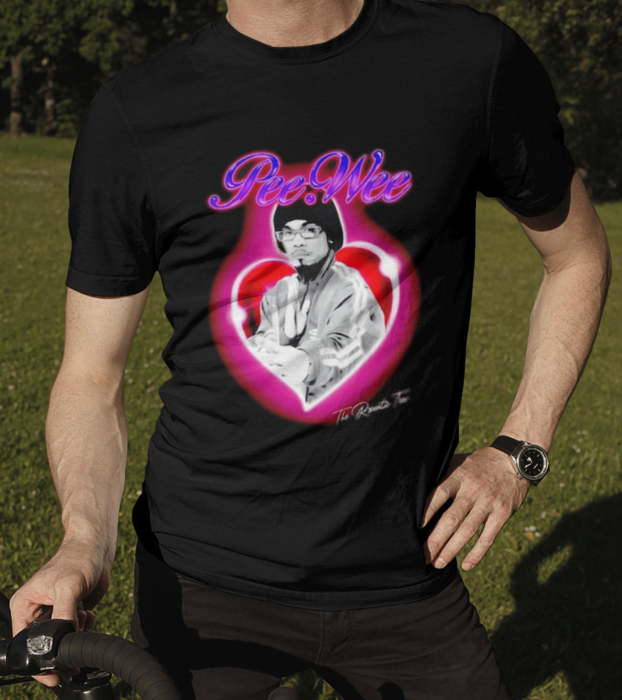 Pee Wee The Romantic Tour Heart Iconic Rap Hip Hop Artist T-Shirt