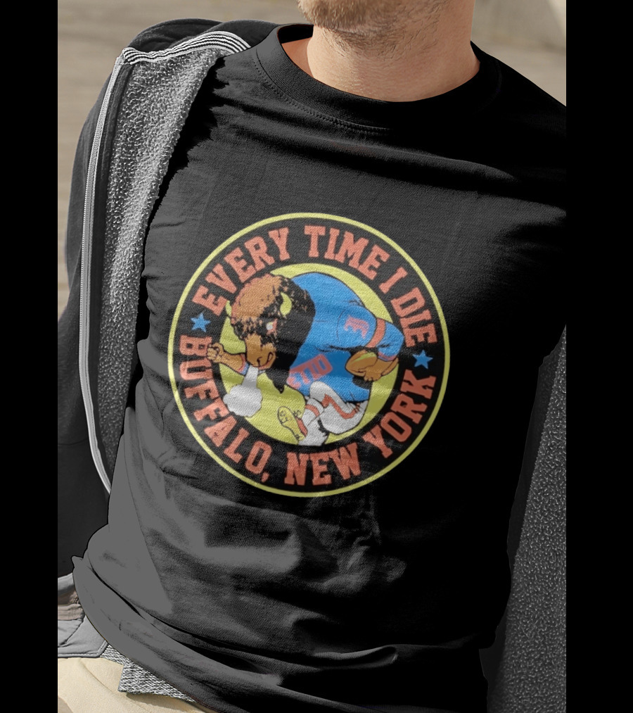 Every Time I Die Buffalo New York Football Buffalo Player T-Shirt