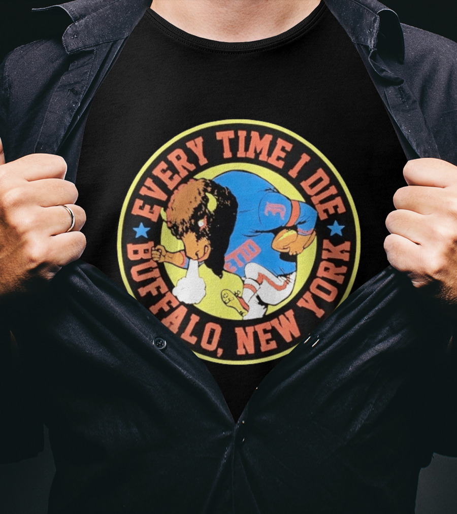 Every Time I Die Buffalo New York Football Buffalo Player T-Shirt