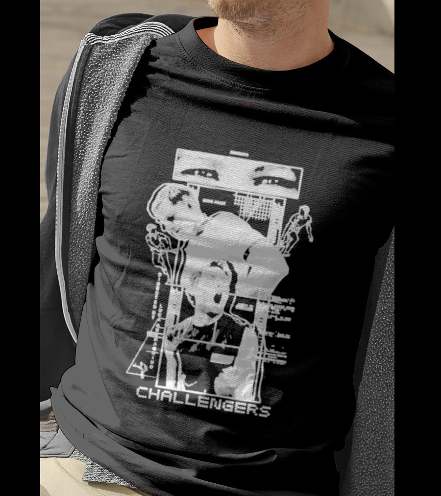 Zendaya Mike Faist Josh O'Connor Challengers Tennis T-Shirt