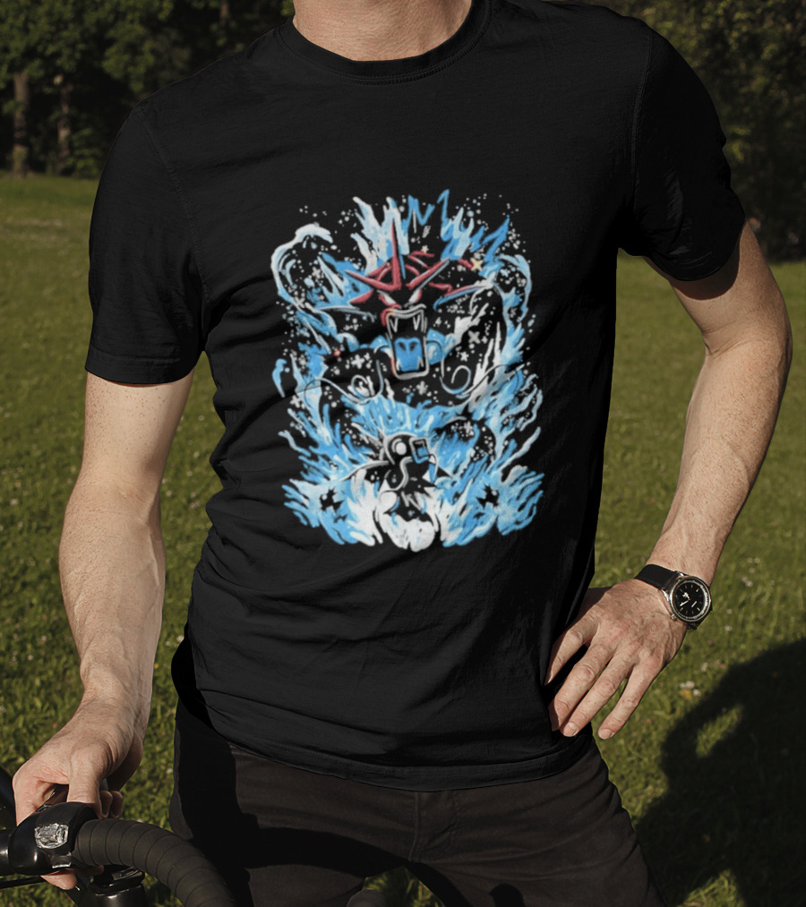 Shiny Rage Water Dragon Splash T-Shirt