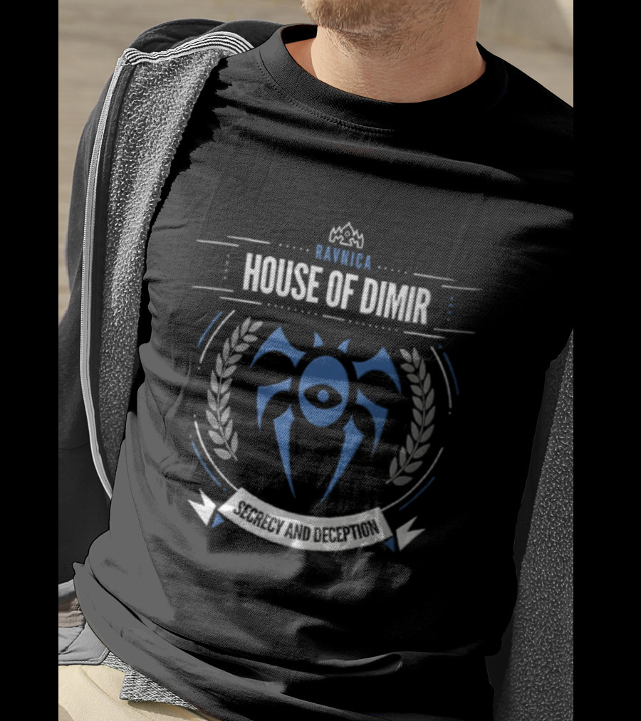 Ravnica House Of Dimir Secrecy And Deception Magic The Gathering T-Shirt