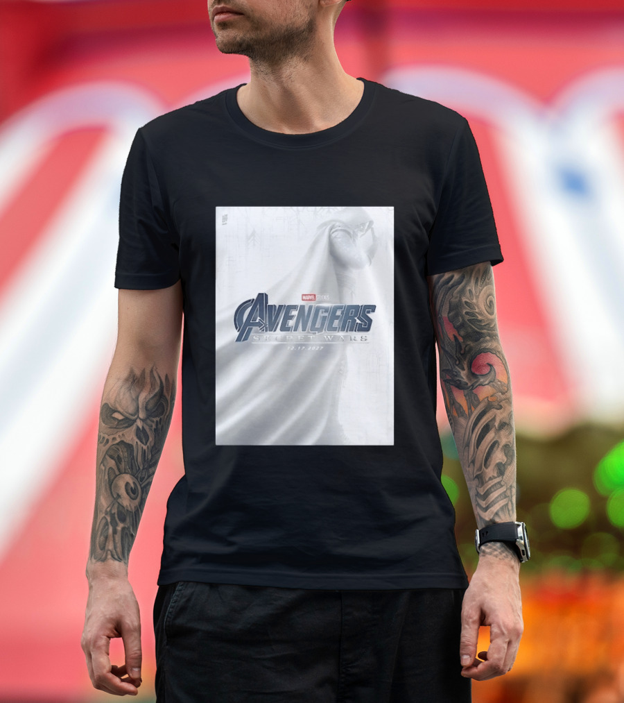 Marvel Studios Avengers Secret Wars Doctor Doom 12.17.2027 T-Shirt