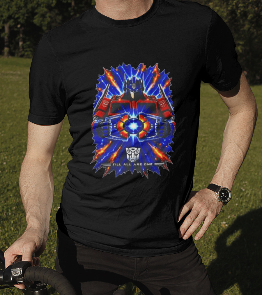 Transformers Optimus Prime Matrix Of Leadership Till All Are One Autobots T-Shirt