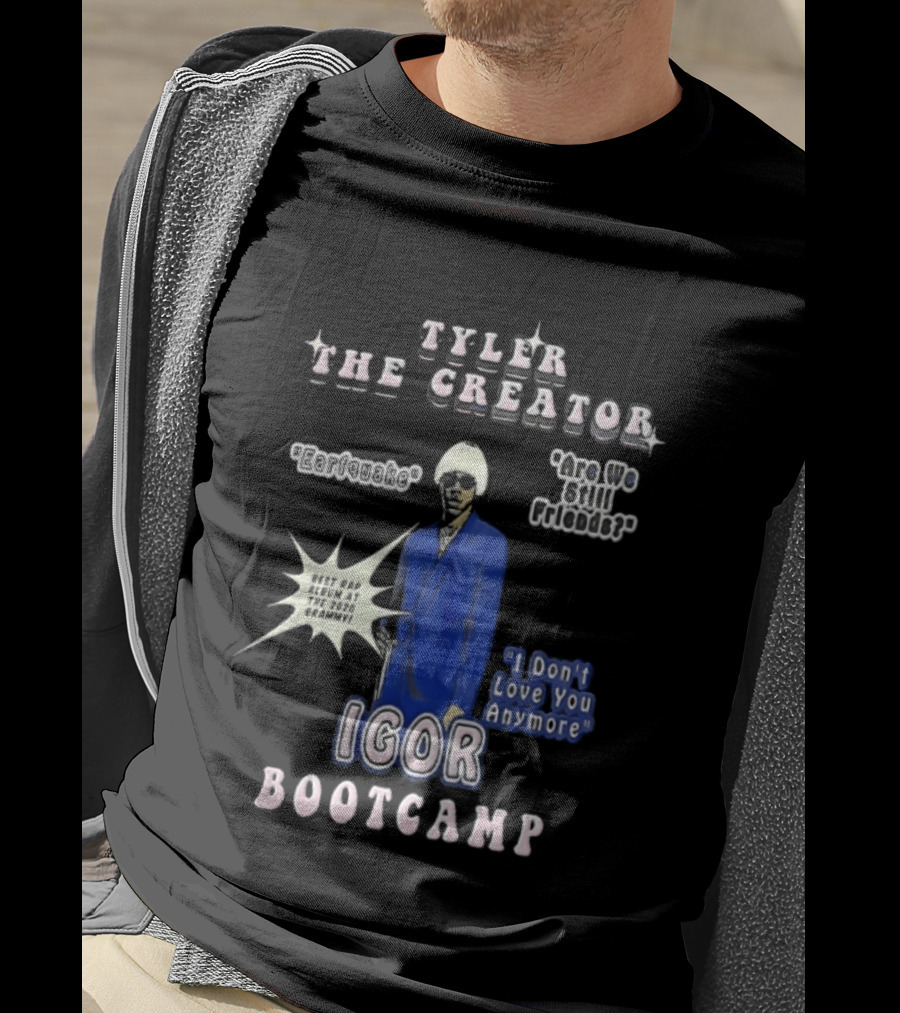 Tyler The Creator Igor Bootcamp Earfquake Are We Still Friends I Don't Love You Anymore Sunglasses Wig T-Shirt