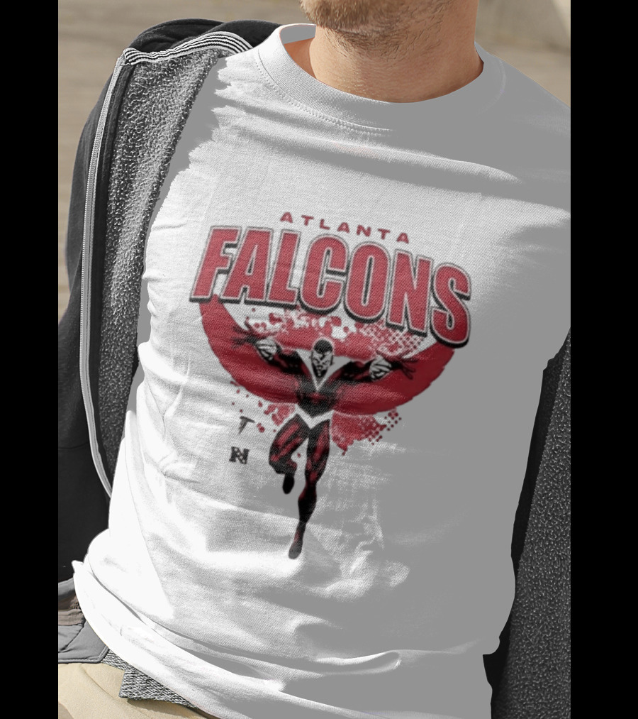 Atlanta Falcons Superhero T-Shirt