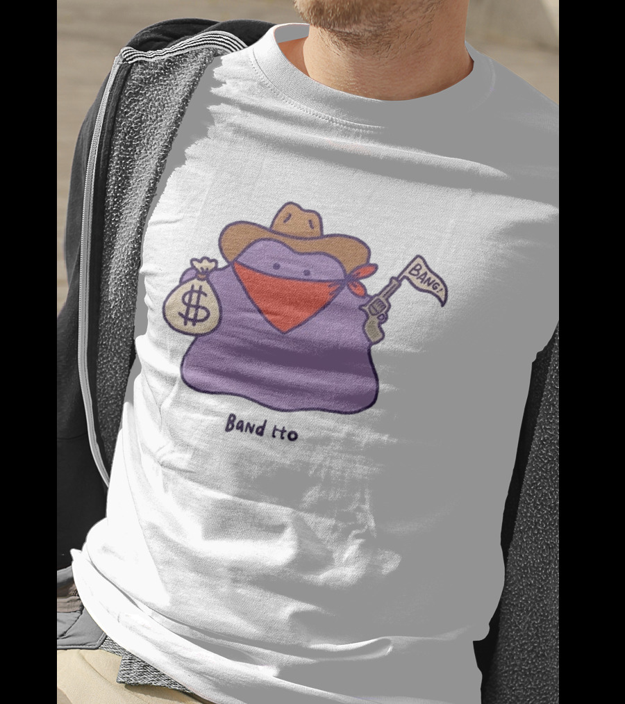 Banditto Cowboy Ditto Outlaw Pokemon Bandit Bang T-Shirt