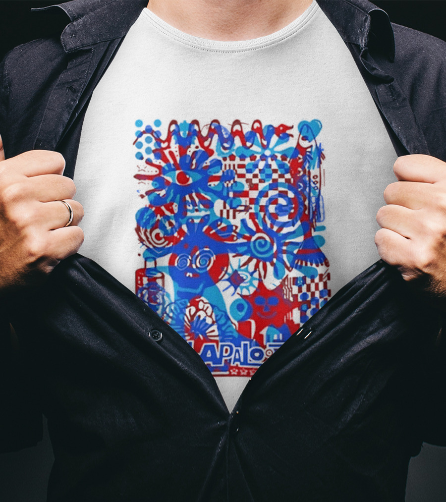 Lollapalooza India Festival Live Music Concert Vibrant Symbolic T-Shirt