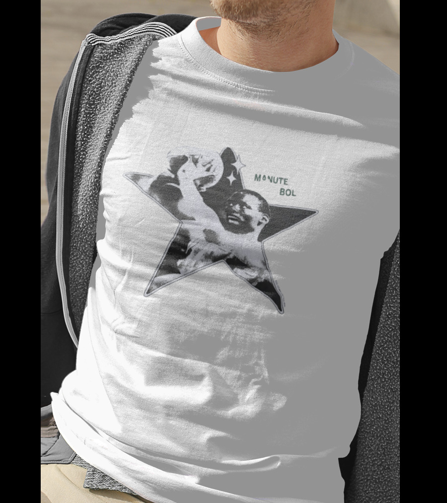 Manute Bol NBA Basketball Star Full Court Press T-Shirt
