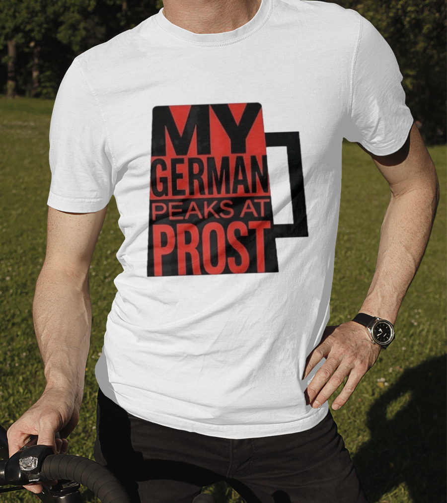 My German Peaks At Prost Oktoberfest Beer T-Shirt