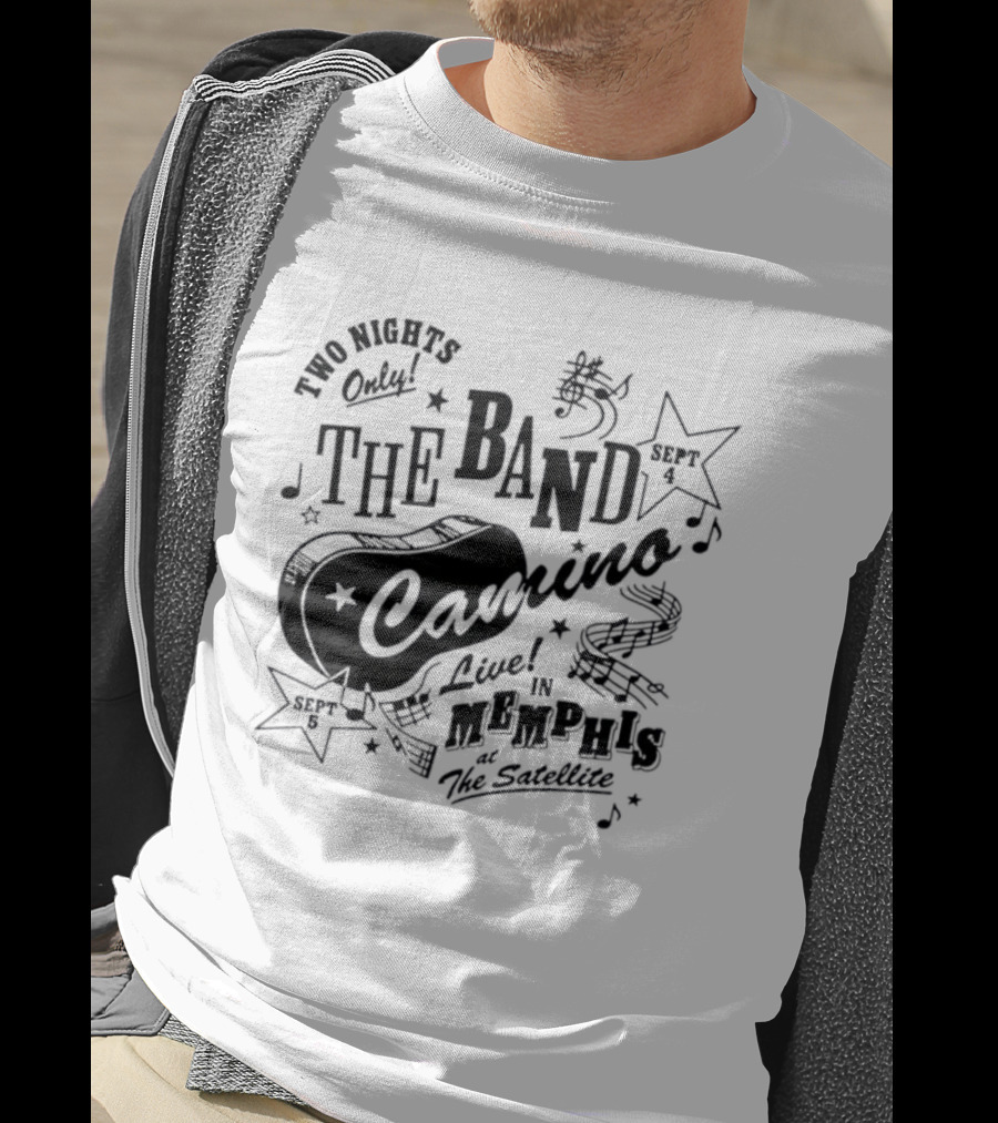 The Band Camino Live In Memphis Two Nights Only T-Shirt