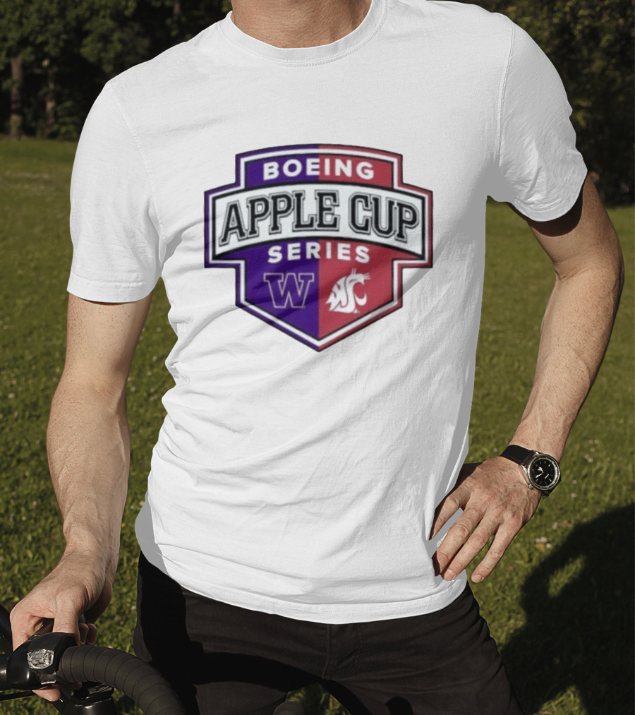 Boeing Apple Cup Series Washington Huskies W Vs Washington State Cougars T-Shirt