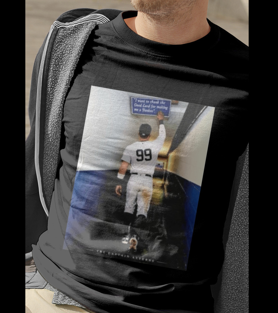 Aaron Judge 99 The Captain Returns New York Yankees Thank The Good Lord T-Shirt