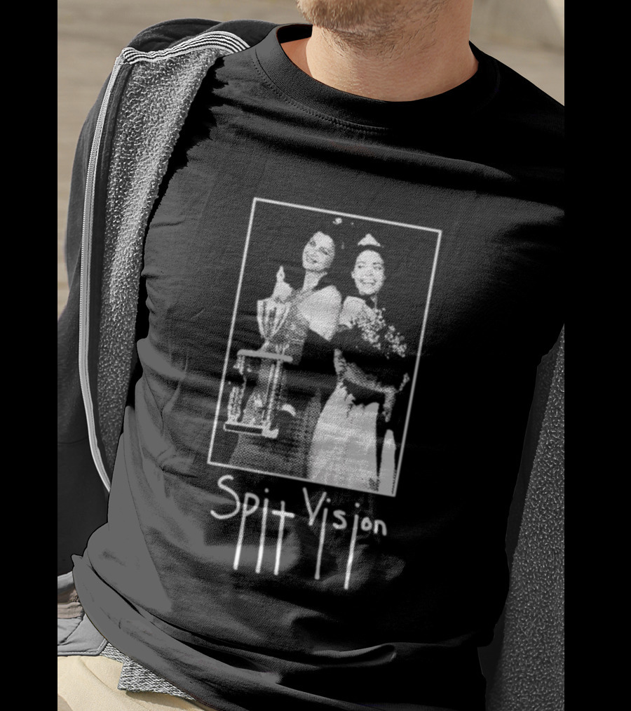 Spit Vision Vintage Beauty Pageant Halftone T-Shirt