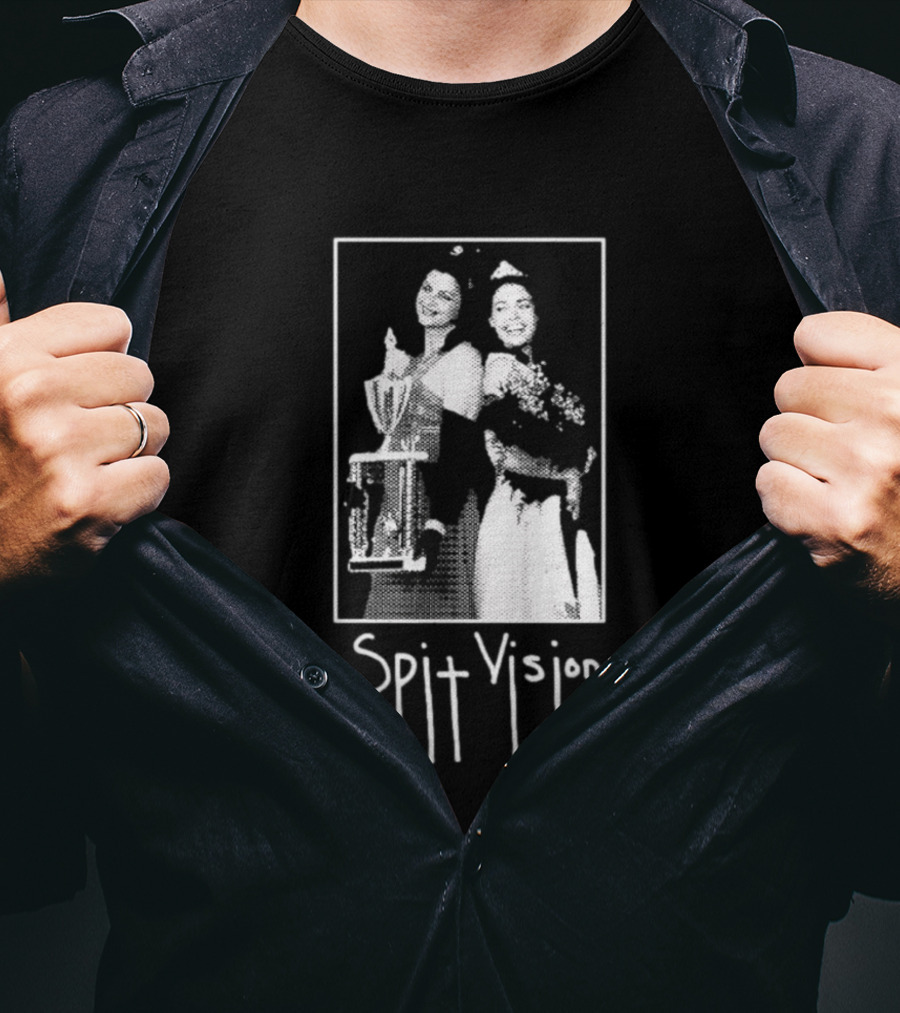 Spit Vision Vintage Beauty Pageant Halftone T-Shirt