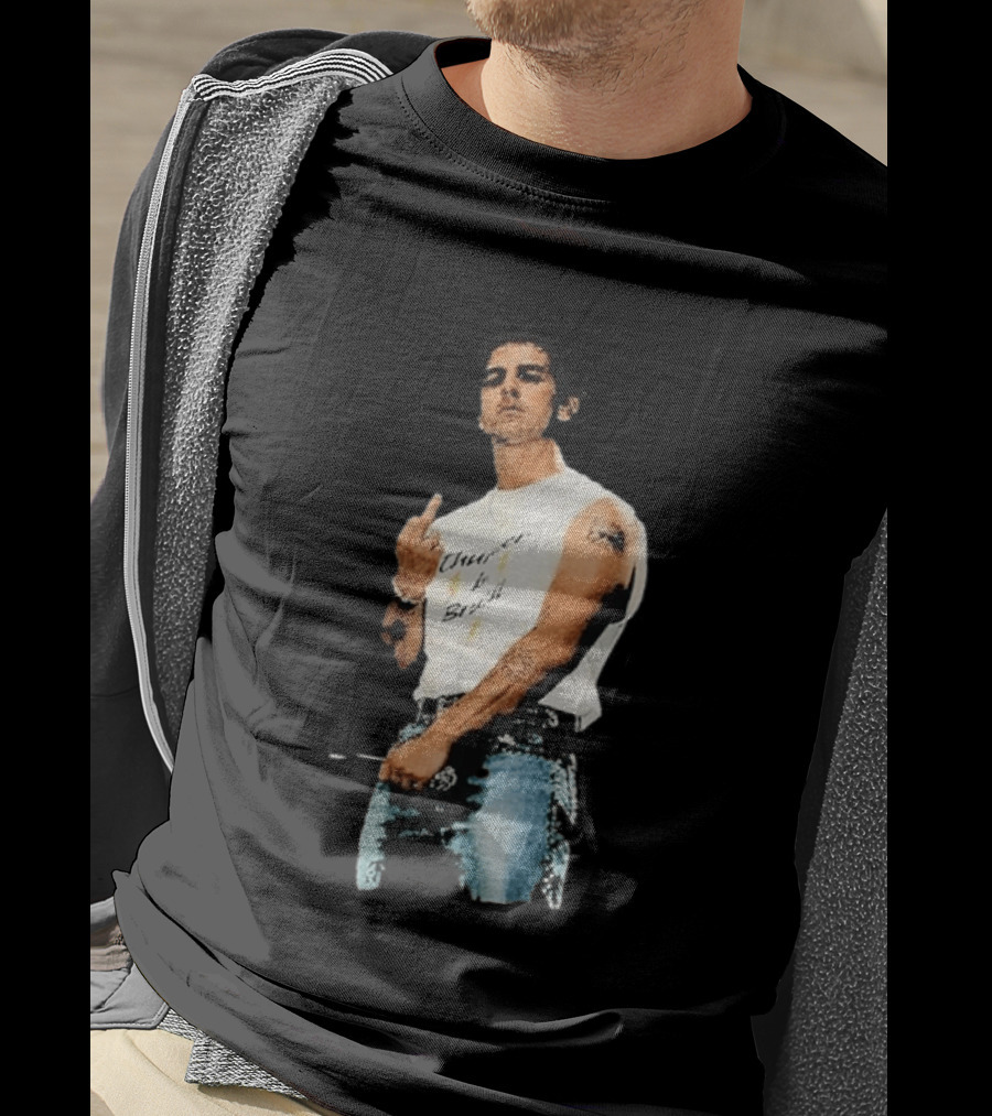 Jonas Brothers Singer Parody Gesture Uncover The Beach Tattoo Tank T-Shirt