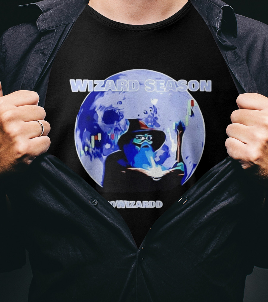 Wizard Season Crypto Trading Bitcoin Wizardry Trend @CryptoWizardd T-Shirt
