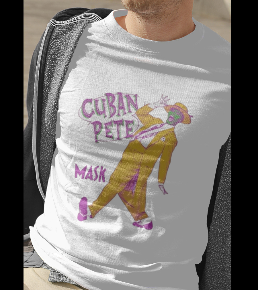 Cuban Pete The Mask Iconic Yellow Suit Dance Pose T-Shirt