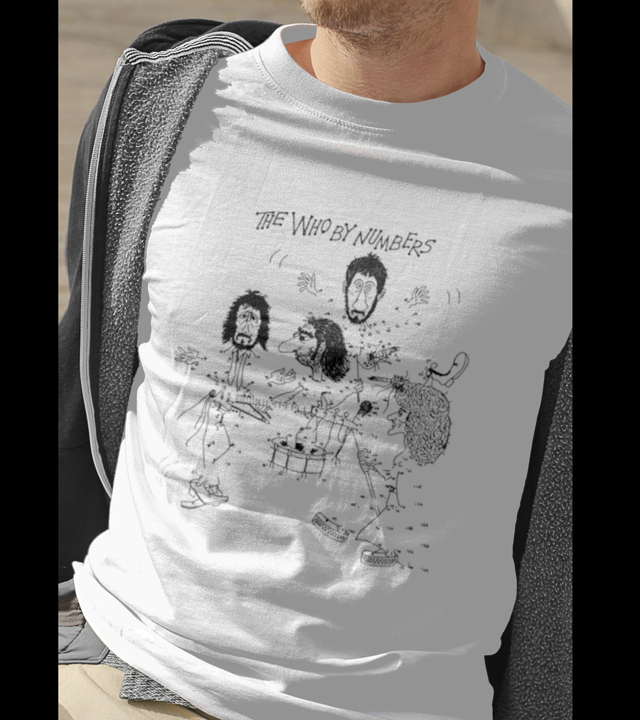 The Who By Numbers Band Members Connect The Dots T-Shirt