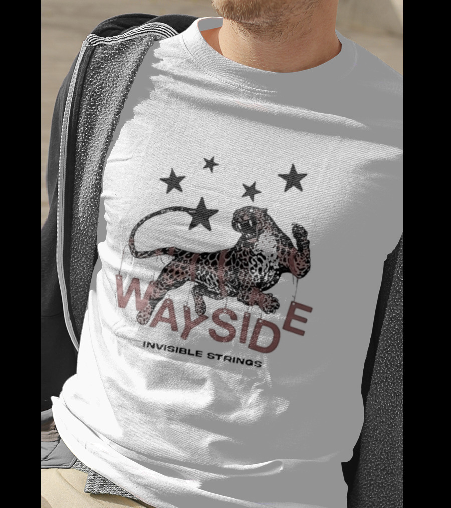 Wayside Invisible Strings Panther Starry Night T-Shirt