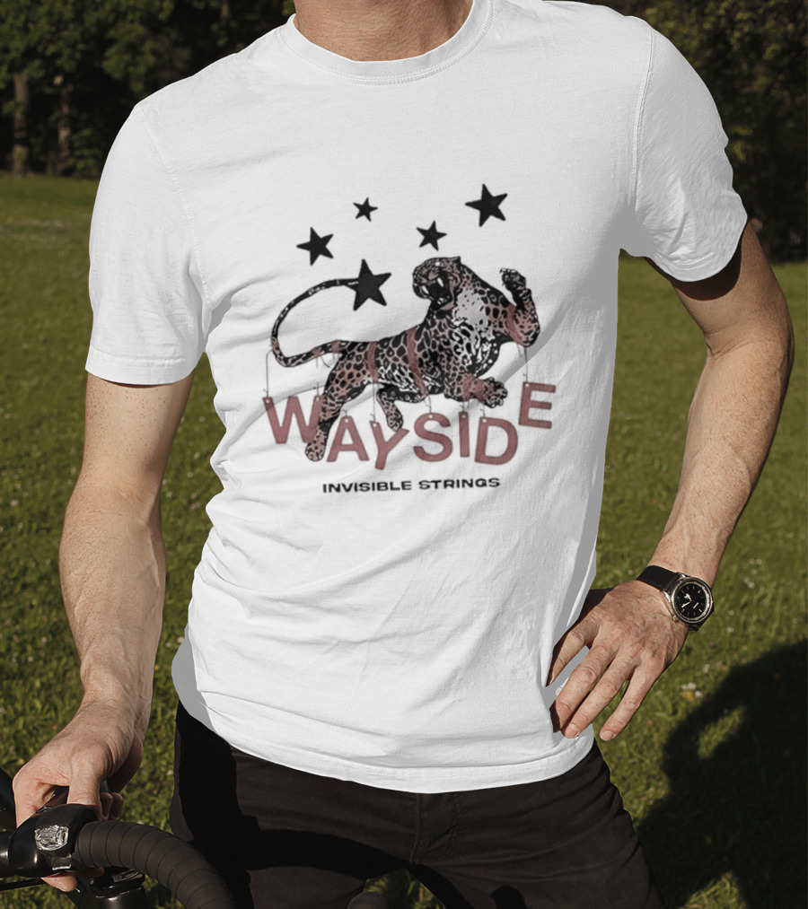 Wayside Invisible Strings Panther Starry Night T-Shirt